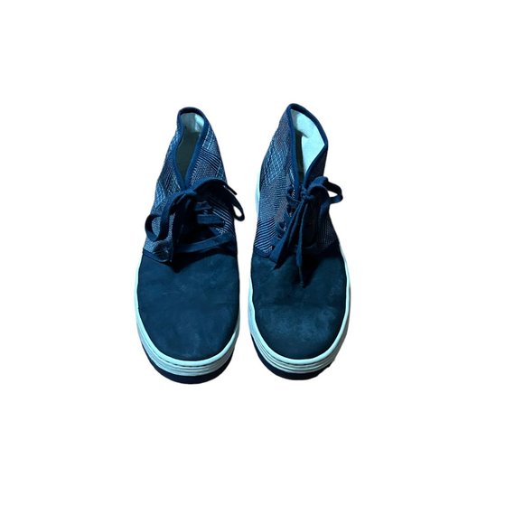 Mens Blue Lucky Brand Chukka Shoes (patterned blue) - M size 10